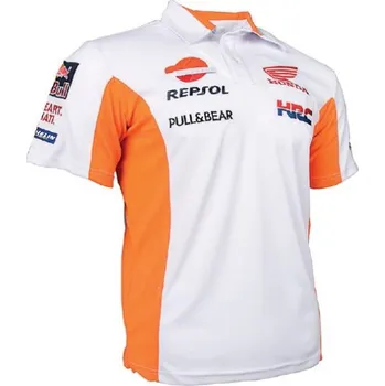 Pánské tričko POLO TRIČKO REPSOL - BÍLÉ - XL 08REPPOL7WXL