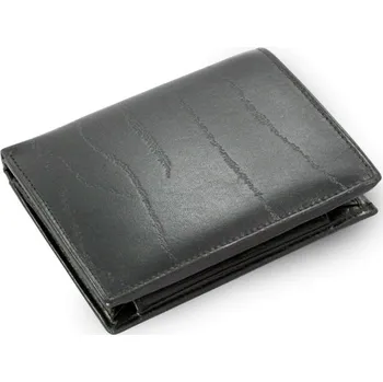 Peněženka Černá pánská kožená peněženka Everett