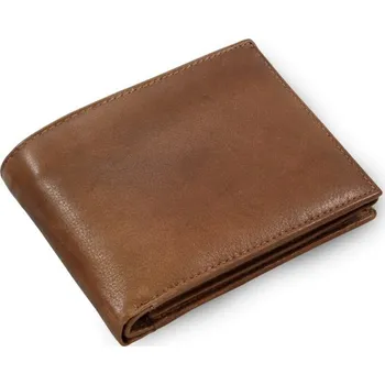 Peněženka Tmavě hnědá pánská kožená peněženka Malachi