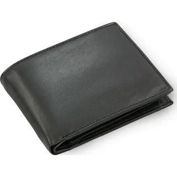 Peněženka Černá pánská kožená peněženka Malachi