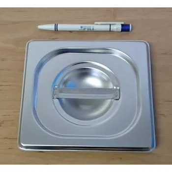 Gastronádoby nerez - Víko pro GN 1/6 176x162mm