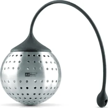 Sítko na čaj AdHoc Spice Bomb infusér na čaj stříbrný