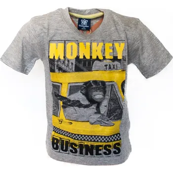 Chlapecké tričko CargoBay Dětské tričko chlapecké Monkey Business 2-6 let Velikost: 104