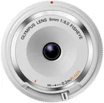 Olympus 9 mm f/8 Body Cap Lens bílý