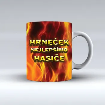 Hrnek Nejlepšího hasiče - oheň