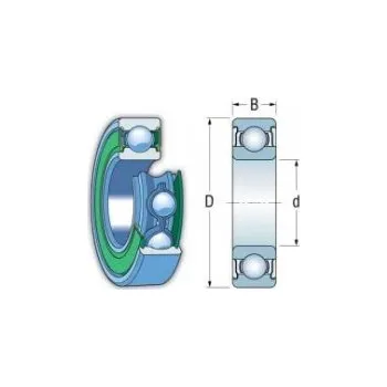 Ložisko 6203 2RS kuličkové jednořadé