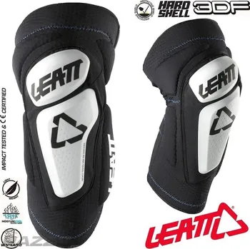 Chránič nohou Chrániče kolen Leatt Knee Guard 3DF 6.0 White Black S - M