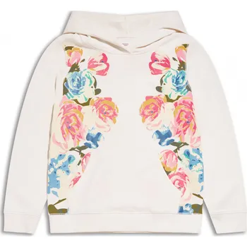 Dívčí mikina SUGAR SQUAD Dětská dívčí mikina smetanová květy 2-8 let Velikost: 104