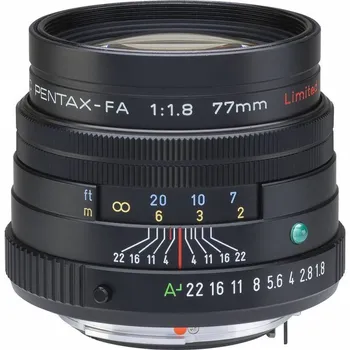 Objektiv Pentax SMC FA 77 mm f/1.8 Limited černý