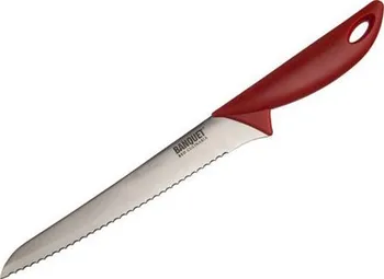 Kuchyňský nůž Banquet Red Culinaria na chléb 20 cm 