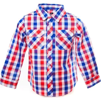 Chlapecká košile Dětská chlapecká košile kostičky 1-3 roky Velikost: 92