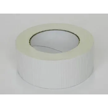 Lepicí páska Lepící páska s tkaninou 50 mm x 50 m - bílá