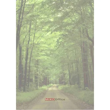 Kancelářský papír Smuteční oznámení A4, papír 90g - vzor 02 - cesta zelená