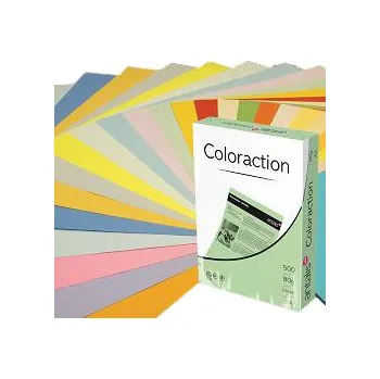 Kancelářský papír Kopírovací papír Coloraction A3 80g/m2 - mix barev (1 list)