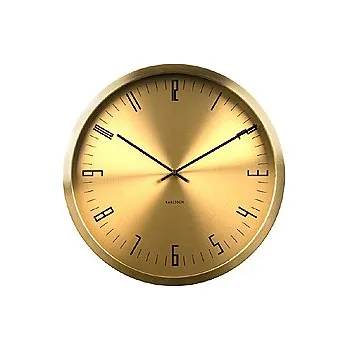 Hodiny Karlsson Cased Index 44 cm mosaz