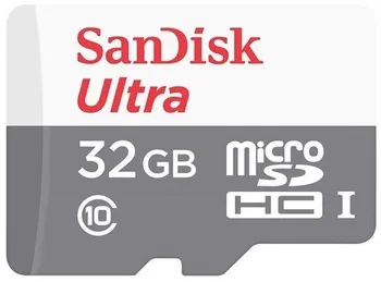paměťová karta SanDisk Ultra micro SDHC UHS-I 32 GB (SDSQUNS-032G-GN3MN)