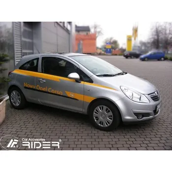Lišta karosérie RIDER Lišty dveří Opel Corsa (D) VAN r.v. 2006-2013 (3 dveře)
