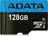 paměťová karta Adata Premier microSDXC 128 GB Class 10 UHS-I U1 + SD adaptér (AUSDX128GUICL10-RA1)