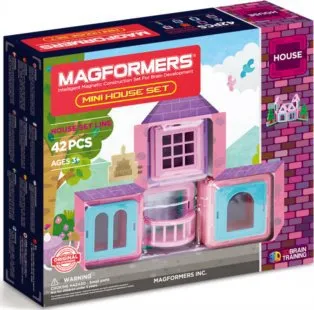 Stavebnice Magformers Magformers Mini House 42 dílků