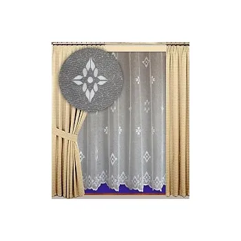 Záclona Záclona kusová Jorga výška 220cm, délka 400cm bílá