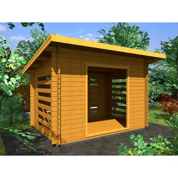 Zahradní domek Dřevník Standard 300x200 28 mm