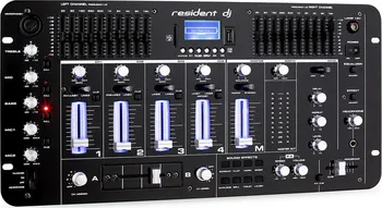 Mixážní pult Resident DJ Kemistry 3 černý