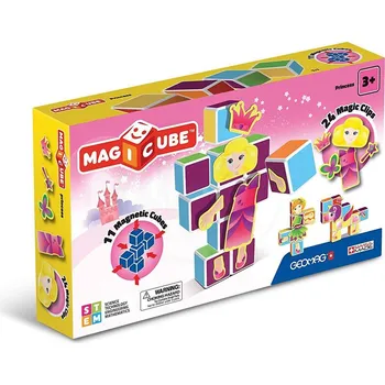 Stavebnice Geomag Geomag MagiCube Princezny 11 dílků