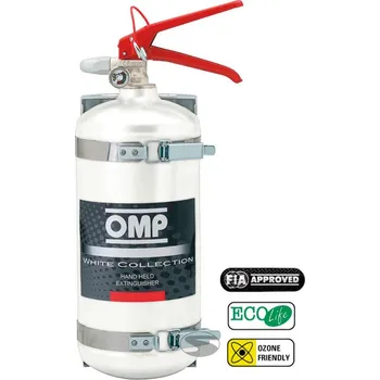 Hasicí přístroj OMP ruční hasicí přístroj 2,4 litru, hliníkový stříbrná