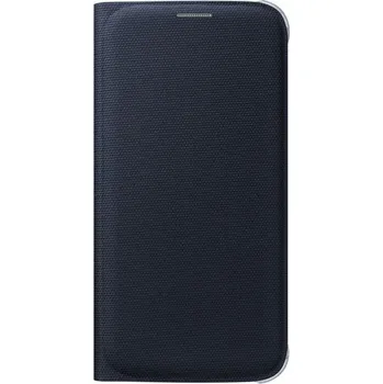 Pouzdro na mobilní telefon Samsung Wallet pouzdro Black pro G920 Galaxy S6