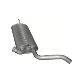 Výfukový systém Výfuk - zadní tlumič - díl výfuku RENAULT Laguna III 2.0i 16V (21.39)