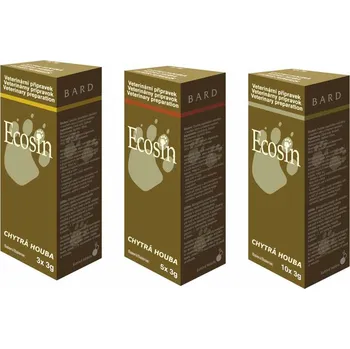 Kosmetika pro psa Ecosin chytrá houba pro zvířata 3x3 g