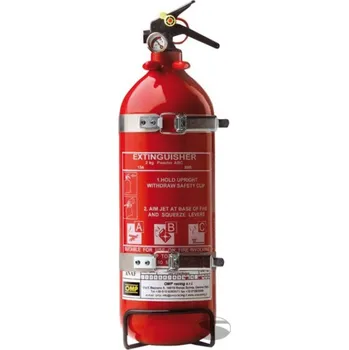 Hasicí přístroj OMP ruční hasicí přístroj práškový 2 kg, ocelový