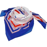 HEDVA ČESKÝ BROKÁT Šátek PESh 70x70 tisk SDH TRIKOLÓRA