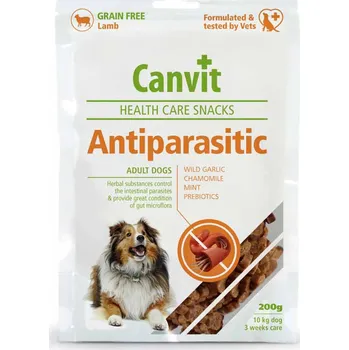 Pamlsek pro psa Canvit Snack Antiparasitic 200 g