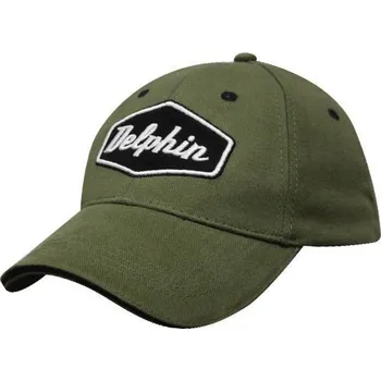 Delphin Kšiltovka zelená Rybářské oblečení Delphin Kšiltovka zelená
