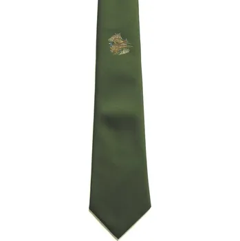 Kravata HEDVA ČESKÝ BROKÁT Kravata PESh 9 cm myslivecká BAŽANTI č.20