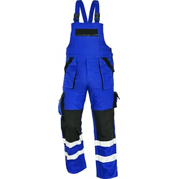 CERVA Max Reflex kalhoty s laclem modré/černé, 62