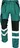 Červa Max Reflex kalhoty zelené/černé, 46