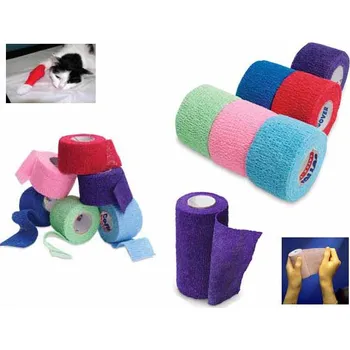 Zdravotnický materiál Elastické samofixační obinadlo CVET 7,5 cm x 4,5 m modré