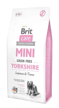 Krmivo pro psa Brit Care Mini Grain Free Yorkshire Salmon/Tuna