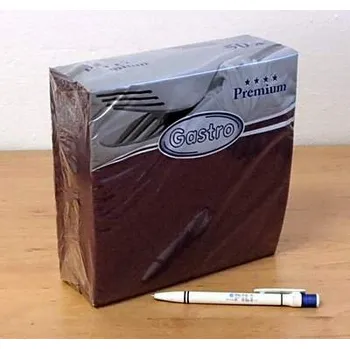 Papírový ubrousek Ubrousky PREMIUM 40x40cm tmavě fialové cena=50ks svatební