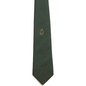 Kravata HEDVA ČESKÝ BROKÁT Kravata PESh 9 cm myslivecká BRAŠNA PUŠKA HORNA č.16