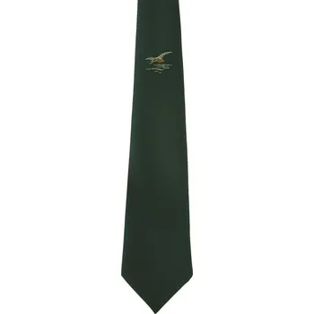 Kravata HEDVA ČESKÝ BROKÁT Kravata PESh 9 cm myslivecká LETÍCÍ DIVOKÁ HUSA č.06