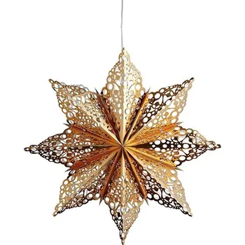 Vánoční dekorace Markslöjd 703366 Märta vánoční hvězda 1 x 25 W bronzová