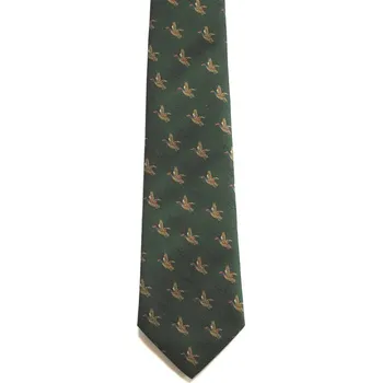Kravata HEDVA ČESKÝ BROKÁT Kravata PESh 9 cm myslivecká LETÍCÍ KACHNY č.43