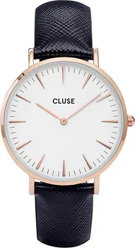 Hodinky Cluse La Bohème Rose Gold White/Midnight Blue