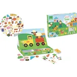 Vilac Skládací magnetická tabulka Farma