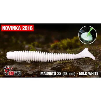 Umělá nástraha Ripper REDBASS MAGNETO XS - 53 mm - White