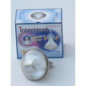 Chov hospodářského zvířete Infražárovka Interheat 175W, 2 ks, úsporná čirá, TOP kvalita