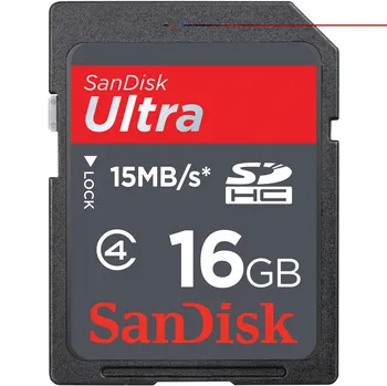 Paměťová karta SanDisk SDHC 16 GB Class 4 (SDSDH-016G-U46)
